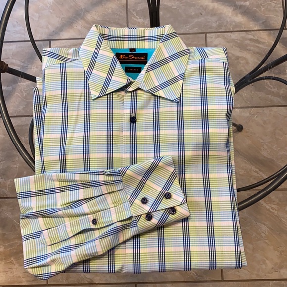 Ben Sherman Button Down Tailored Stretch